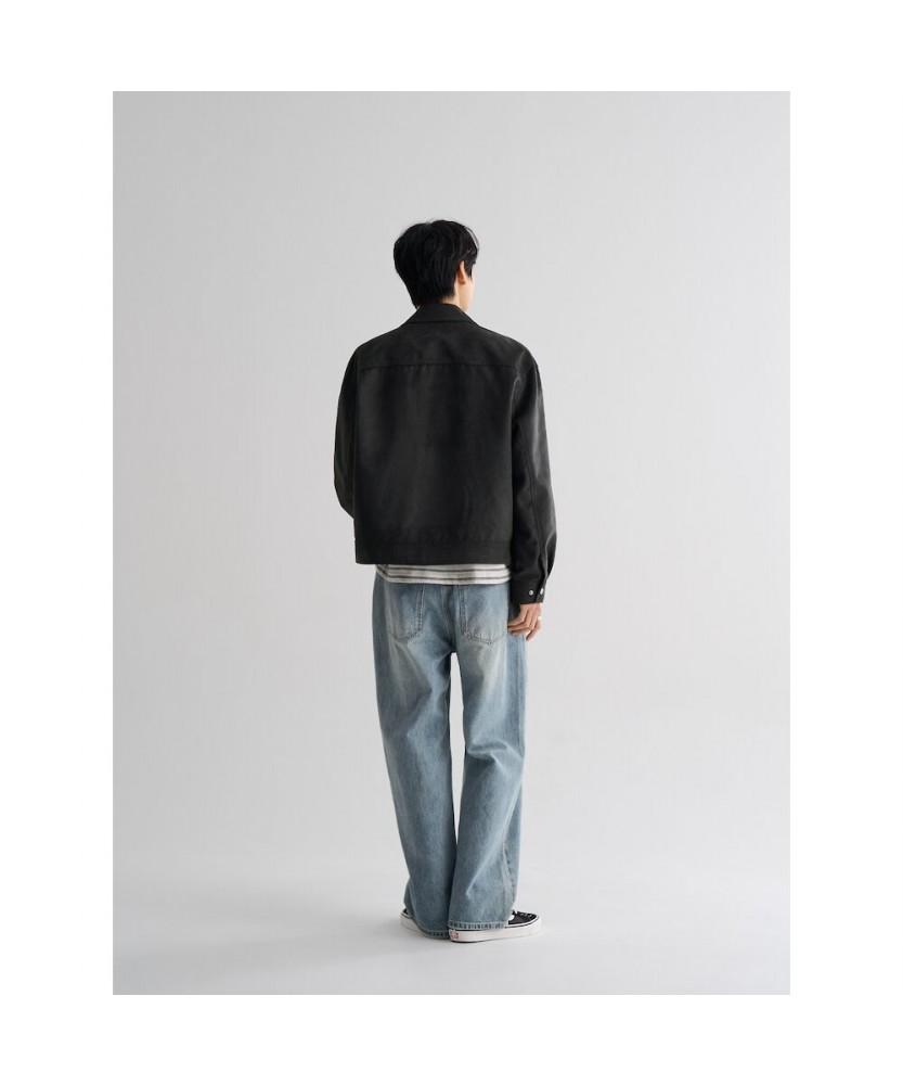 8Seconds Faux Suede Collar Blouson Ash