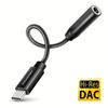ADA-HC External USB-C Sound Card 32bit DAC 3.5mm (F) Connector, 384kHz
