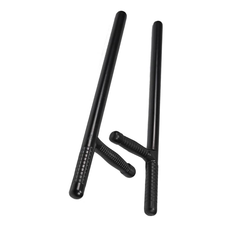 Bastón de seguridad antidisturbios en forma de T