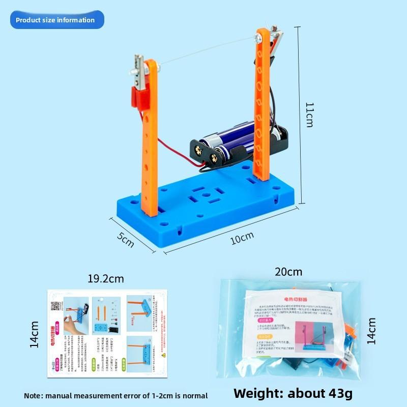 Science Diy Heat Cutting Machine Physics Experiment Kit For Kids Creative Learning