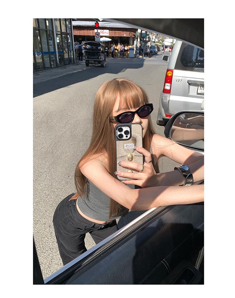 YC&2 Retro Spicy Girl Low-Waist Wide-Leg Flared Jeans for Women - Slimming, Micro-Elastic, Versatile, Spring/Summer