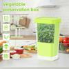 Fresh Herb Keeper for Refrigerator Clear Herb Storage Container for Cilantro, Parsley, Mint & Asparagus Preserver Vegetables