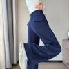 2026 Spring Women's High Waist Narrow Leg To Wide Leg Sweatpants