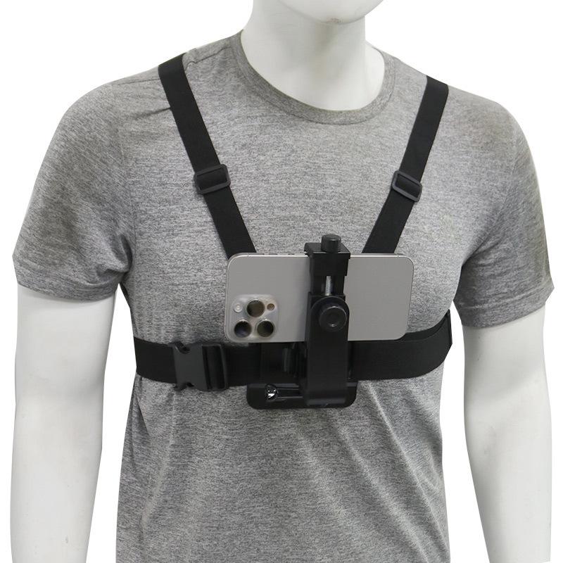 GoPro Chest Strap Phone Holder for First-Person View, Cycling & Live Streaming
