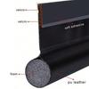Door Bottom Sealing Strip Door Draft Stopper Soundproof Insulation Noise Sound Blocker
