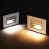 Luce per gradini con sensore di movimento umano Luce da incasso per gradini Luce notturna Luce per scale