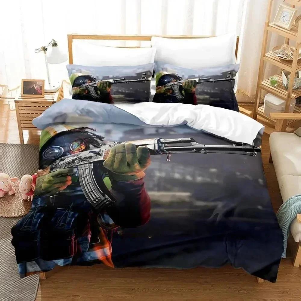 Game XDefiant Bedding Set Boys Girls Twin Queen Size Duvet Cover Pillowcase Bed Kids Adult Fashion Home Textile Customizable