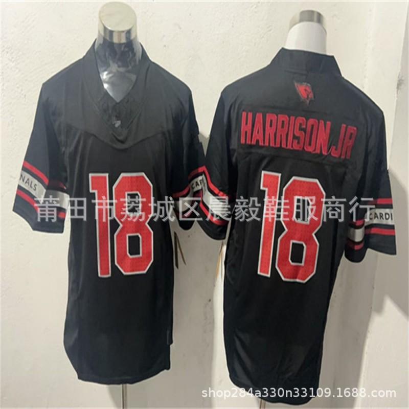 Arizona Cardinals NFL Football Jersey Stitched Team Uniform Men Black 1 18