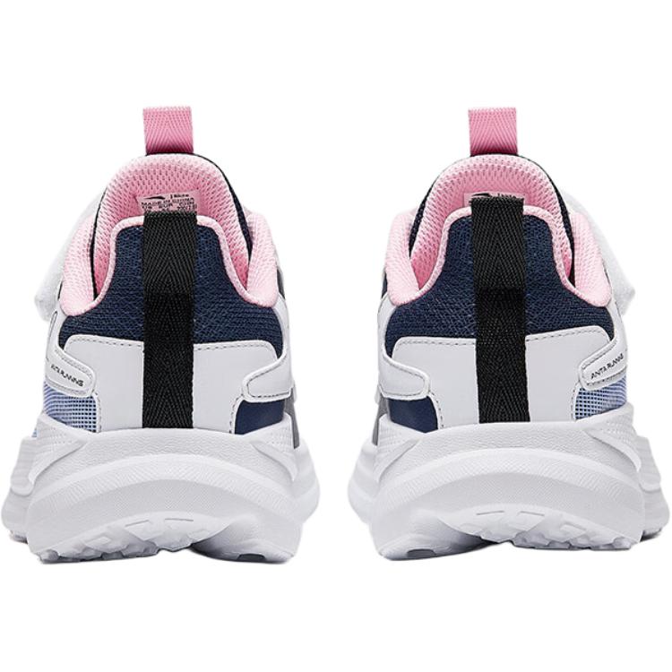 Anta Comfortable Versatile Non-Slip Low-Top Kids Running Shoes Kids Sneakers White Blue A22445555N-1
