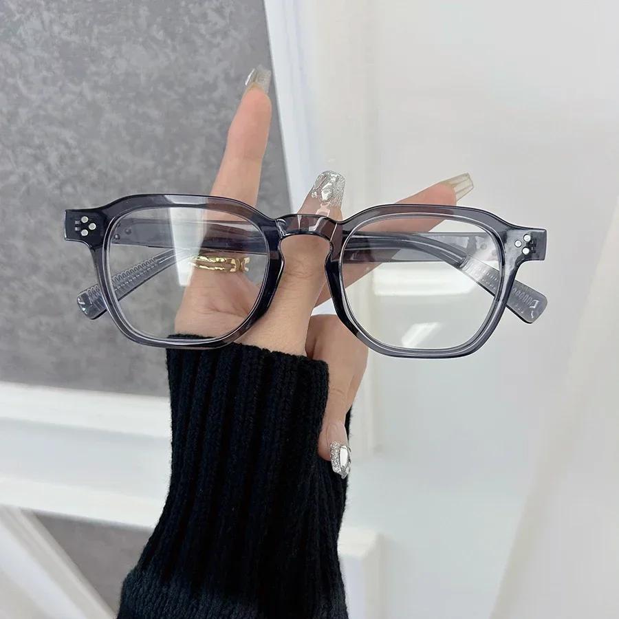 

Квадратные очки с защитой от синего света, модные, ретро, классические, женские, мужские, для компьютера, игровые, для защиты глаз, простые очки