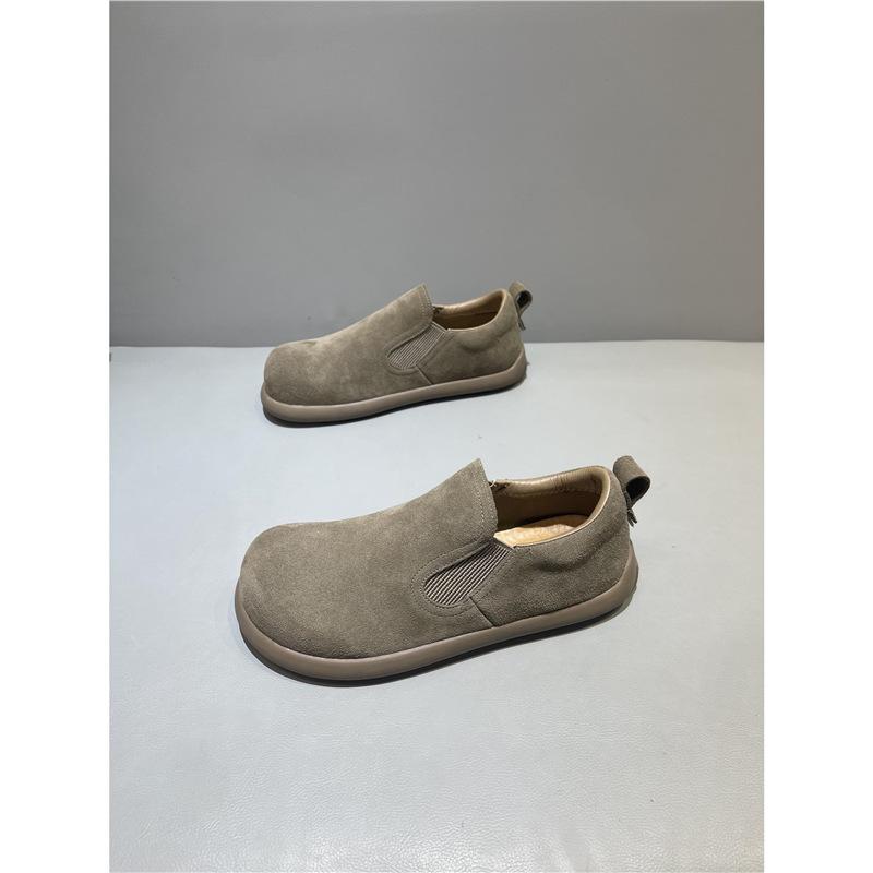Martin boots low-top big head shoes spring new British style beanie shoes 11