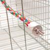 Colorful Bird Perch for Cage Cotton Rope Parrot Swing Parrot Stand  Bird Cage Accessories