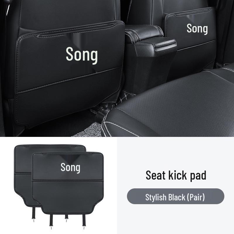 BYD Song Plus DMi Rear Seat Kick Mats & Covers: Protective EV Interior Accessories