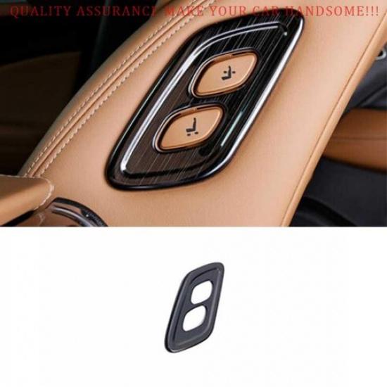 For Buick Lacrosse 2017-2019 Black Titanium Seat Adjustment Button Panel Trim