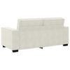 2 Seater Sofa Cream 180 X 78 X 84 Cm Velvet
