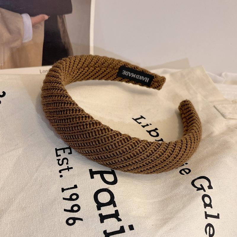 

Ретро Черно-белые Ободки-повязки на голову для женщин и девочек, Винтажный вязаный обруч для вечеринки, невесты, свадьбы, Аксессуары для волос