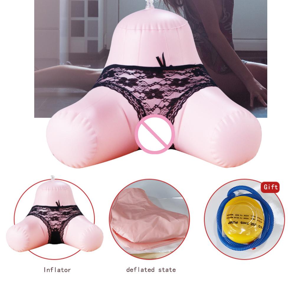 Adult Sex Ass Products Portable Inflatable Big Ass Butt Artificial Vaginal Male Masturbation Device Intimate Sex Toys