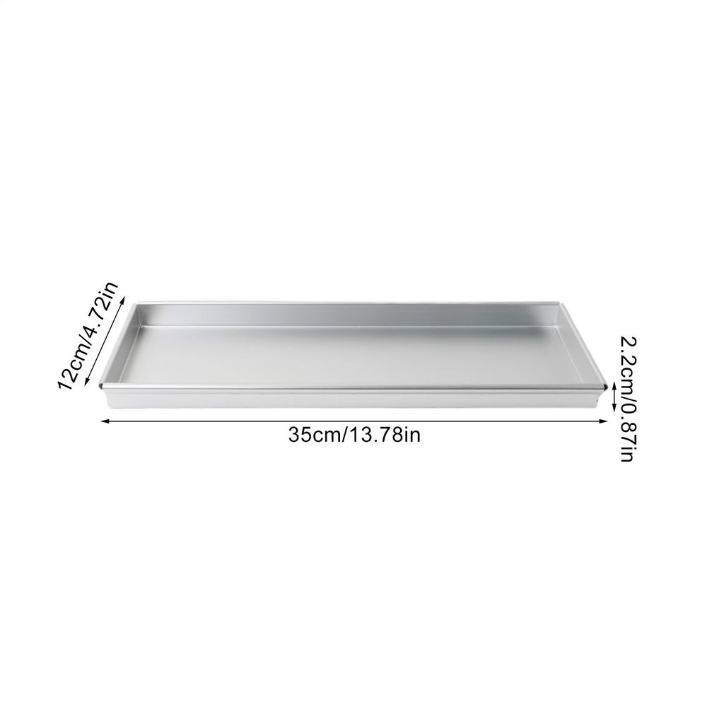 

Rectangle Kitchen Cake Plate Server Food Fruit Storage Trays Barbecue Pan Restaurant Home Kitchen Non-stick Baking Plates