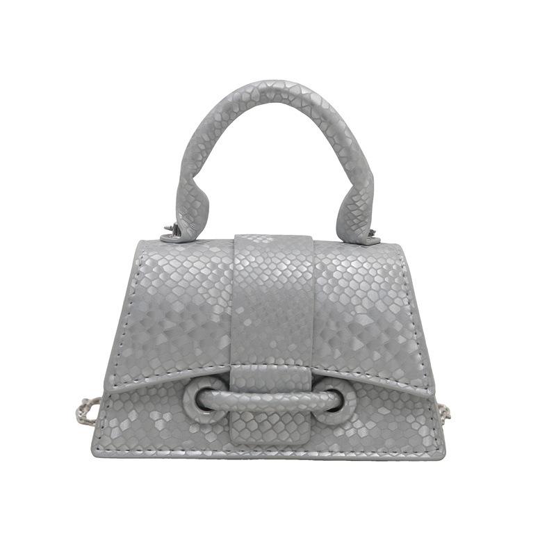 Exquisite mini handbag Fashion personality Literary temperament Simple texture Versatile shoulder messenger bag