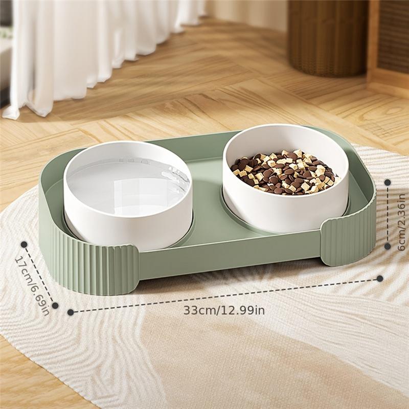 Pet Supplies Cat Bowl Pet For Small Dogs Cats Elevated Pet Feeder Large Capacity Pet Feeding Bowl