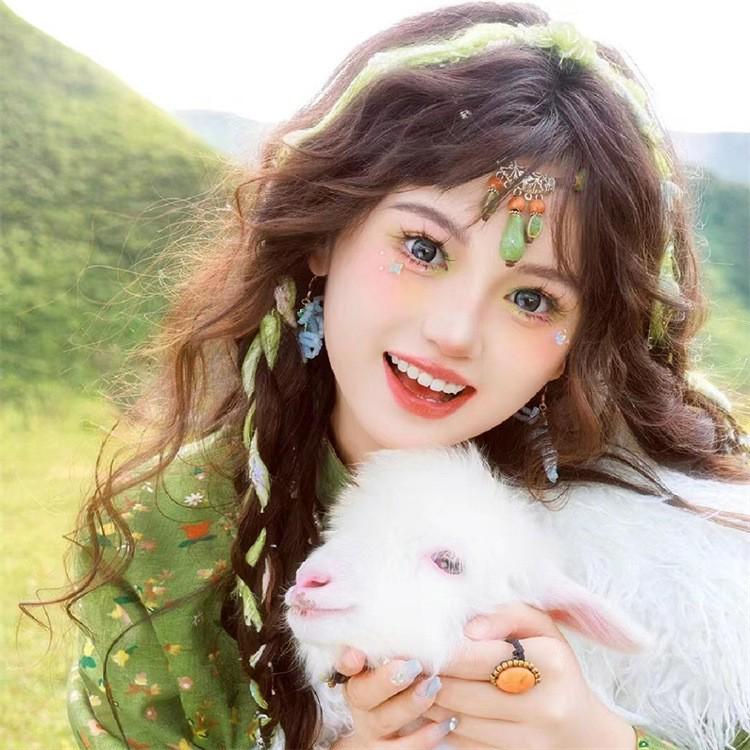 Bohemian Princess Tassel Forehead Pendant - Exotic Ethnic Style Hair Accessory