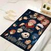 Custom 1Pc Powerful Anime Characters Rug Office Carpet Indoor Outdoor Entrance Doormat Nonslip Soft And Comfortable Living Room D2915154