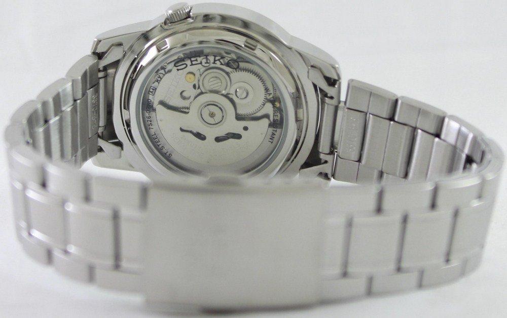 SEIKO 5 Automatic Watch, 21 Jewels Overseas Parallel Import Model SNKK27K1, Stainless Steel, Men's Style