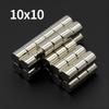 10x10mm Silný neodymový magnet N35 NdFeB Permanentní magnetické imanes Kulaté Super silné magnetky na ledničku DIY