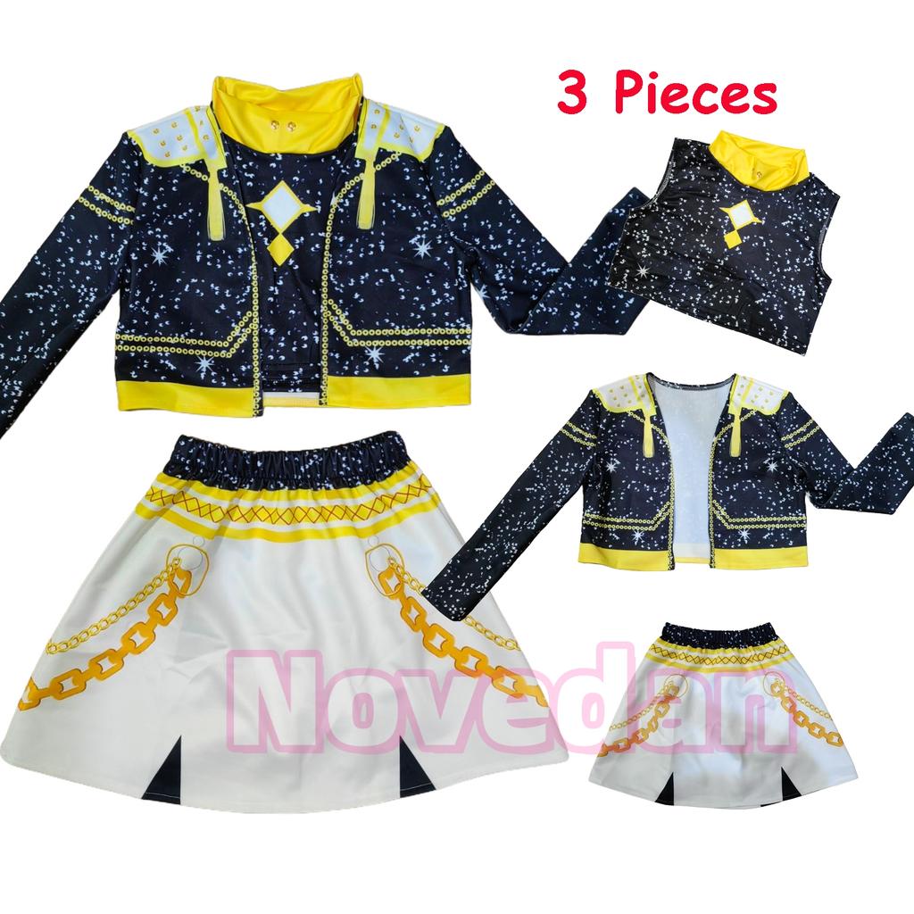 Huntrix Golden KPDH KDPop Rumi Mira Zoey Cosplay Costume Kids Girls Birthday Party Halloween Stage Performance Clothes