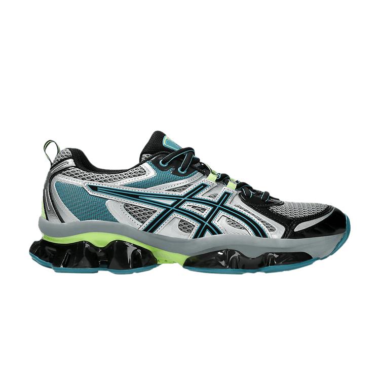 

ASICS Gel Quantum Kinetic Gravel Teal Black Unisex Sneakers Grey 1203A270-025 40.5