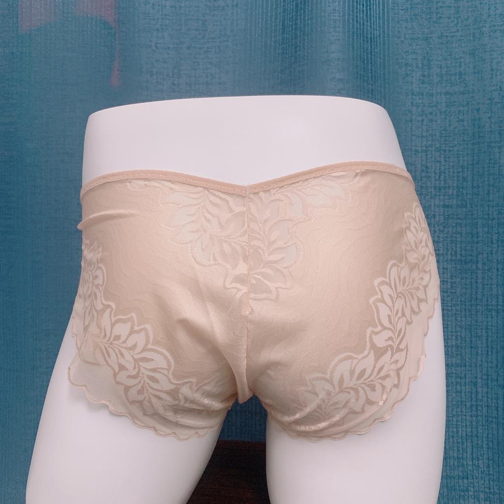 Hot Men Underwear New Sexy Temptation Lace Men'S Briefs Breathable Seamless Underpants Man U Convex Pouch Knickers Sissy Panties