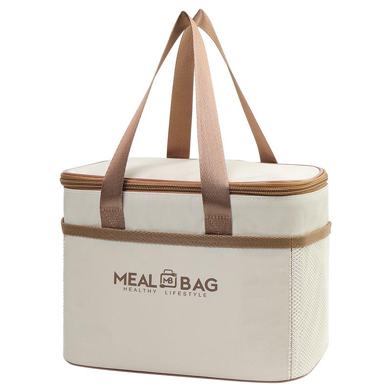 Insulated Lunch Tote Bag for Picnics, Office & School - Large Capacity Bento Carrier