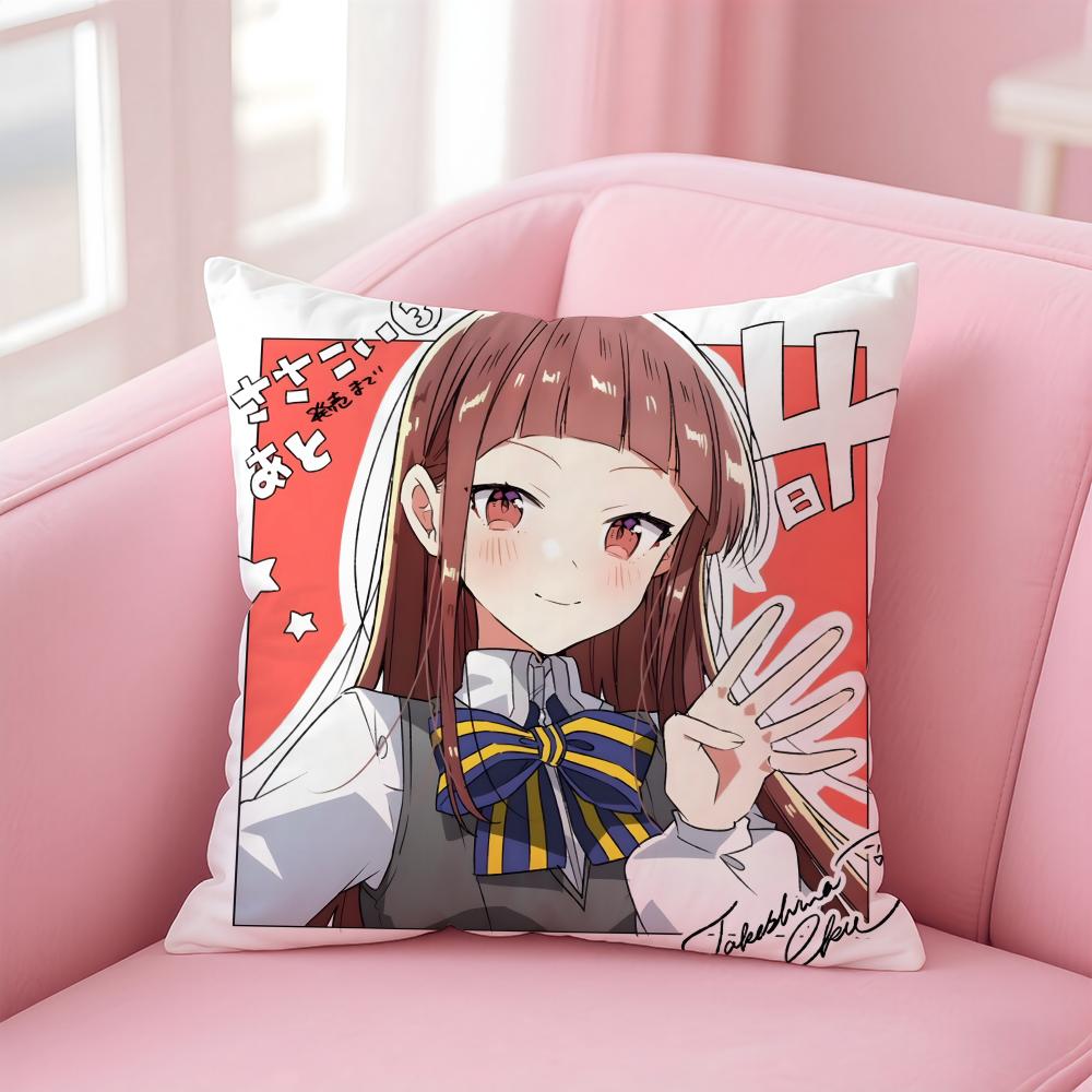 

Wandering Witch The Journey OfElaina Cushion Cover Comfortable Reversible Pillow Cover Ideal For Car Sofa Bedroom & Beyond 30cmx30cm