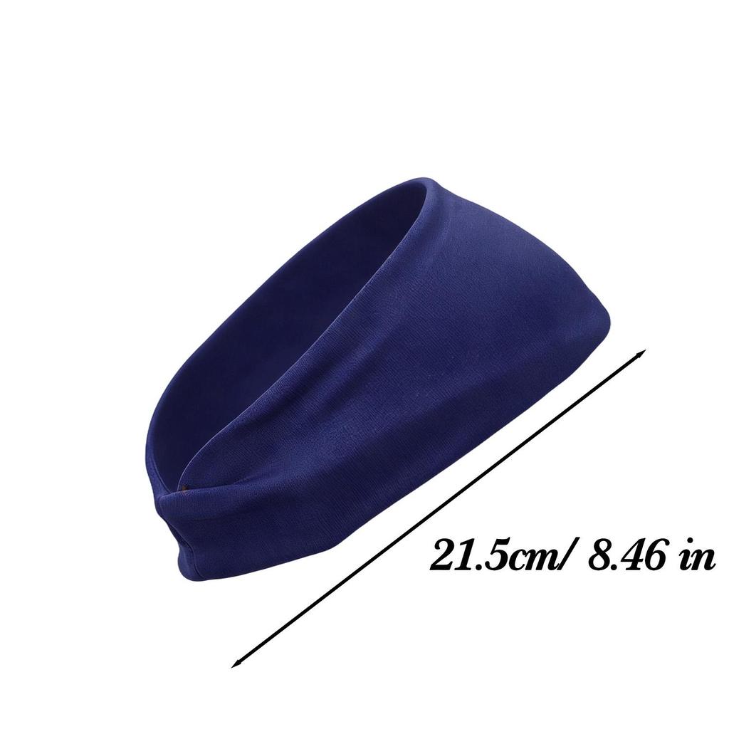 Fashion New Sport Headband Fitness Sweat Bandage Hairband for Women Men Yoga Absorb Sweat Basketball Running Sweatband
