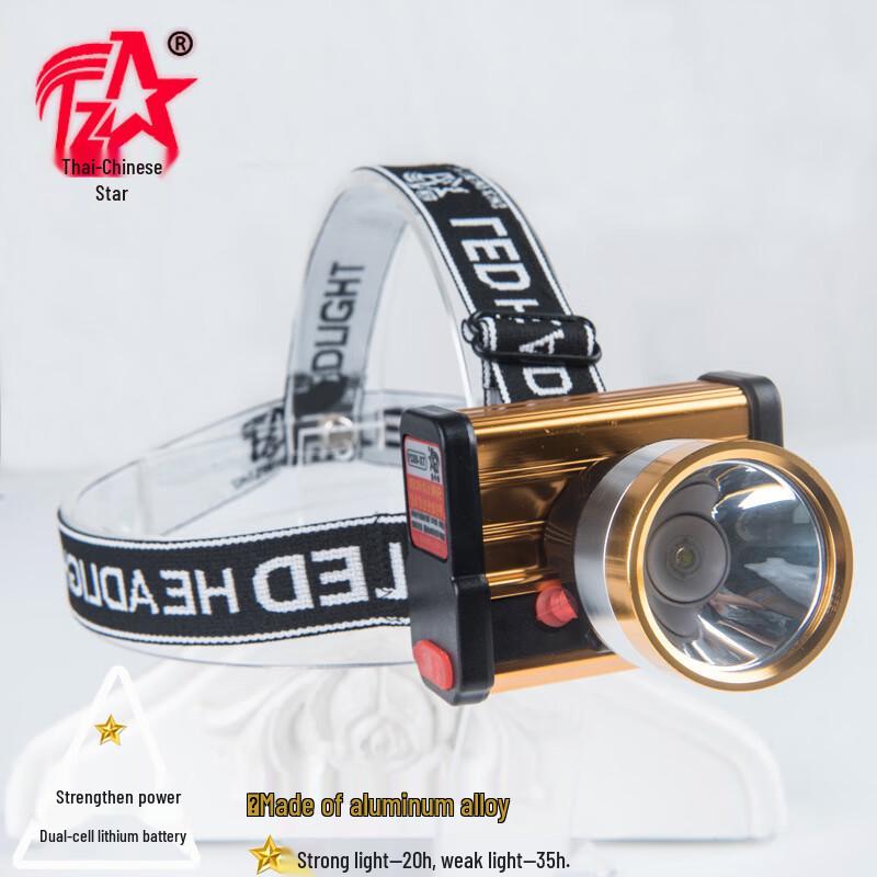 

Zhongxing 50W LED Rechargeable Outdoor Headlamp Adjustable