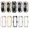 Diamond PC Protective Case Anti-Scratch Cute Bear Screen Protector Bling Hollow Decorative Watch Bumper for Xiaomi Band 9