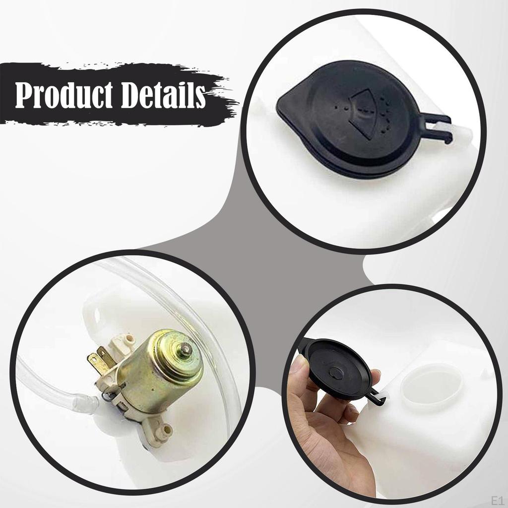 Excavator Windshield Washer Fluid Reservoir,Wiper Reservoir Tank Repair Replaces Maintenance Water