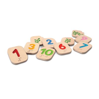 PLANTOYS 5654 Braille-Zahlen 1-10