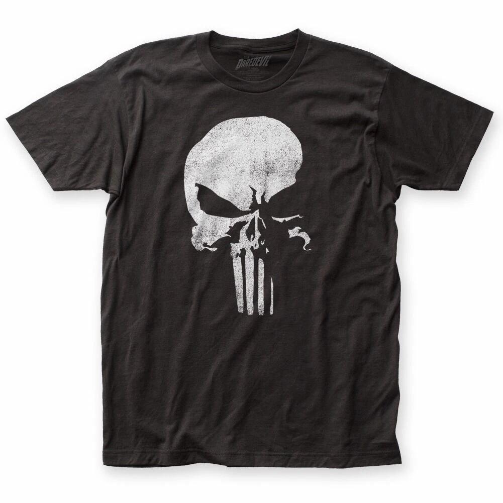 Punisher New Logo Marvel Comics Adult T-Shirt XL