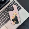 M-Mushroom Oasis Anime Phone Case For iPhone 17,16,15,14,13,12,11,Pro,Max,Plus,Black Matte Shockproof Cover