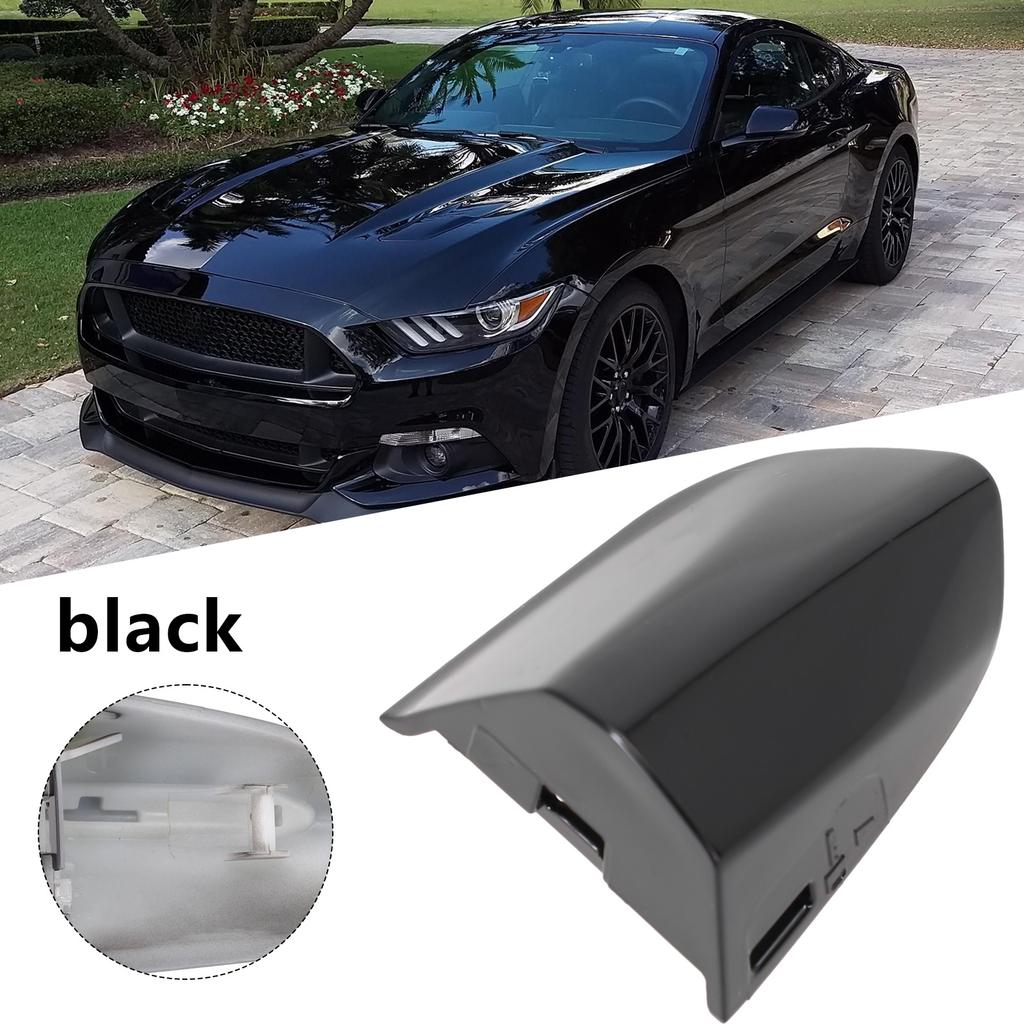 For Ford For Mustang 2015-20 Door Handle Cap Black Car Accessories FR3Z-63218A15-AA Front Left Driver Side Plastic