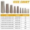 10Pcs Wooden Hole Plugs Kit 7 Sizes Marine Tapered Conical Drain Stopper scupper plugs for boats Yacht Parts and Accessories 7