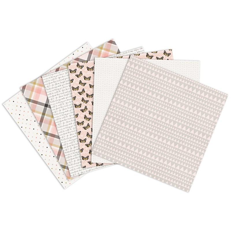 24 Blatt Schmetterlings Bastelpapierblöcke Stanzformen Kunsthintergrund Origami Scrapbooking Kartenbasteln
