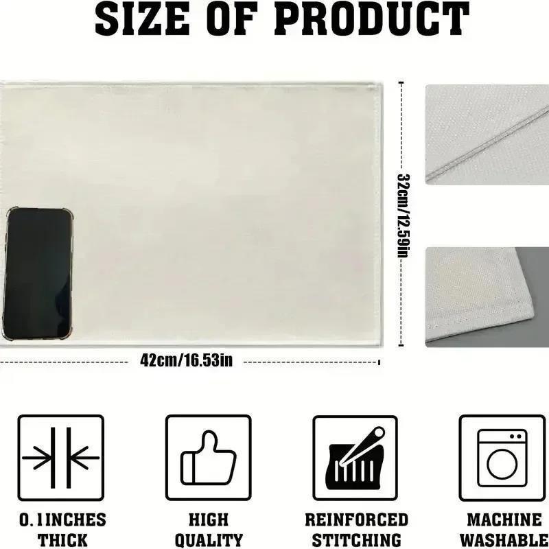 Festive Christmas Table Mat: Washable Holiday Table Decoration