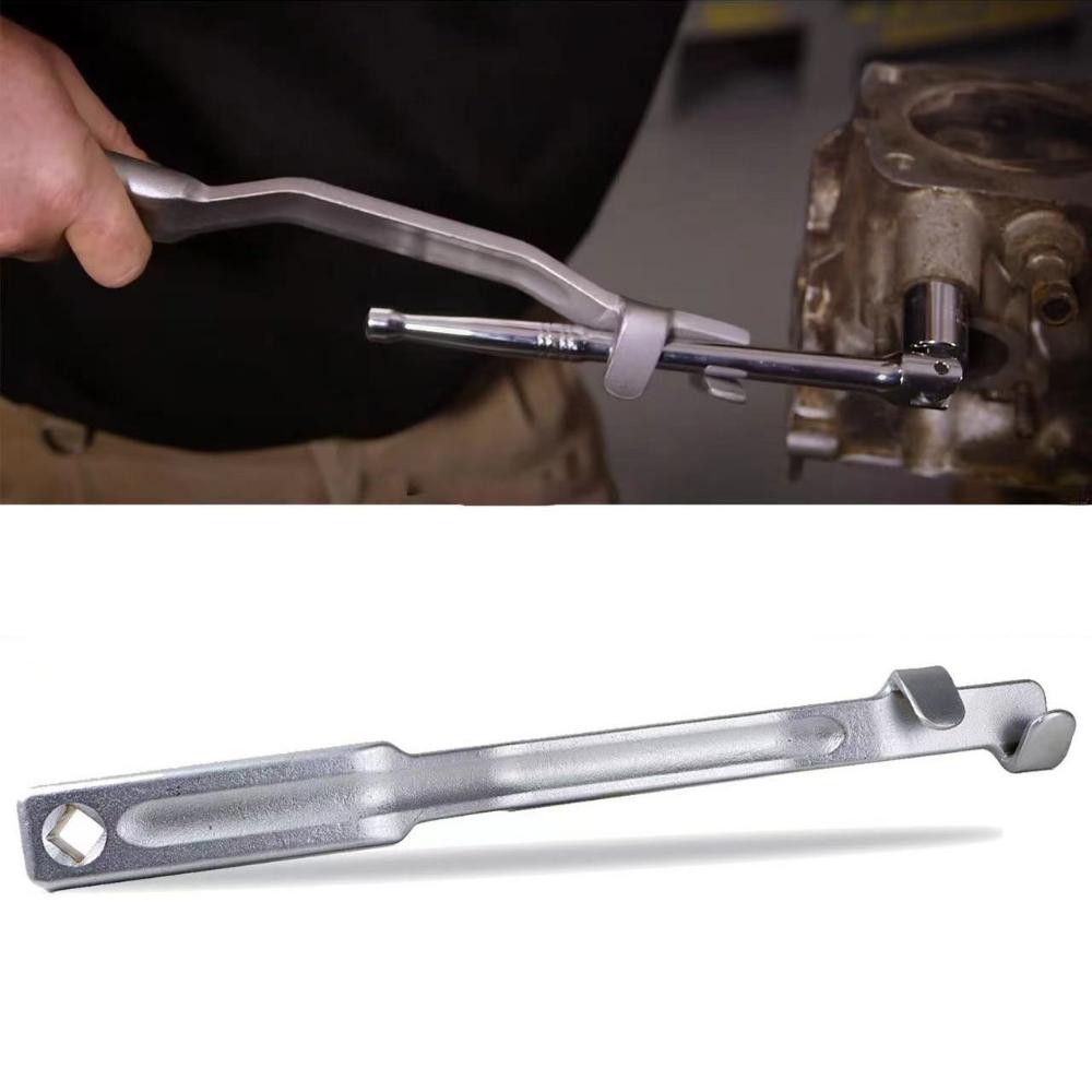 Universal Key Torque Wrench Adapter Extension Rod Drive Spanner Extender Adjustable Lever Arm Bar Car Repair Manual Tool