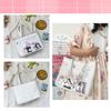 Wowcarbazole Ita Bag, Tote Bag, 2-Way, Clear, A4 Size, Clear Bag, Shoulder Bag, Decorative Bag, Canvas Bag, School Bag, Women's