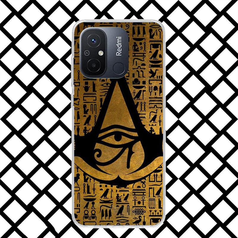 Egypt Nefertiti Anubis Pharaoh Phone Case for Xiaomi Redmi 14C 13C 13 12C 12 10C 10 10A 9C 9 9A 9T 8 8A 7 7A 6 Pro 6A K70 K40 So