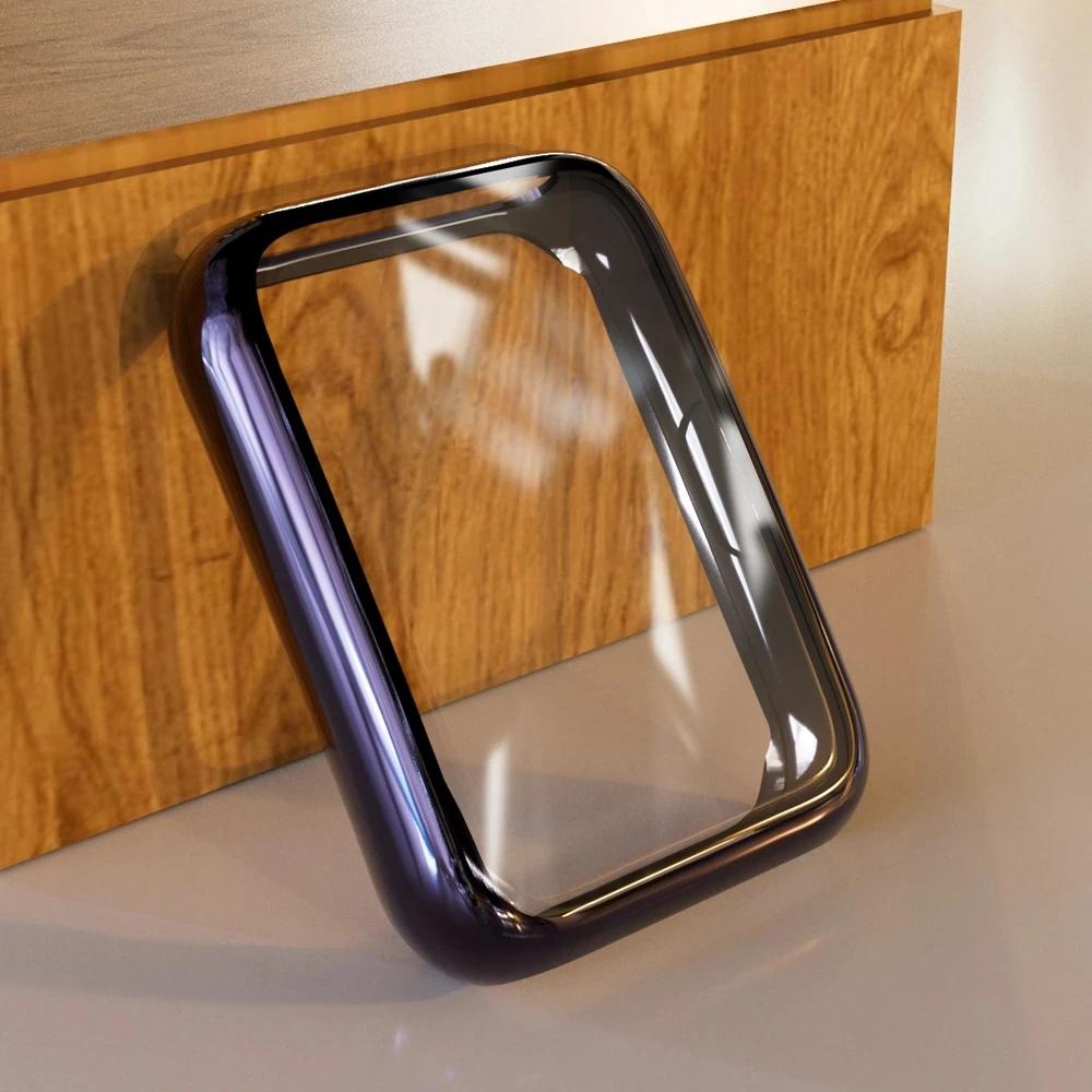 Silikonové ochranné pouzdro na hodinky pro Huawei Watch Fit 2 Ochranná fólie Kryty TPU Celé Měkké Lehké Pouzdro Příslušenství