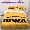 Rugby logoPattern Bedding Quilt Set Quilt Cover Pillowcase Home Decoration Birthday Gift (1 * duvet cover + 2 * pillowcase, without core)