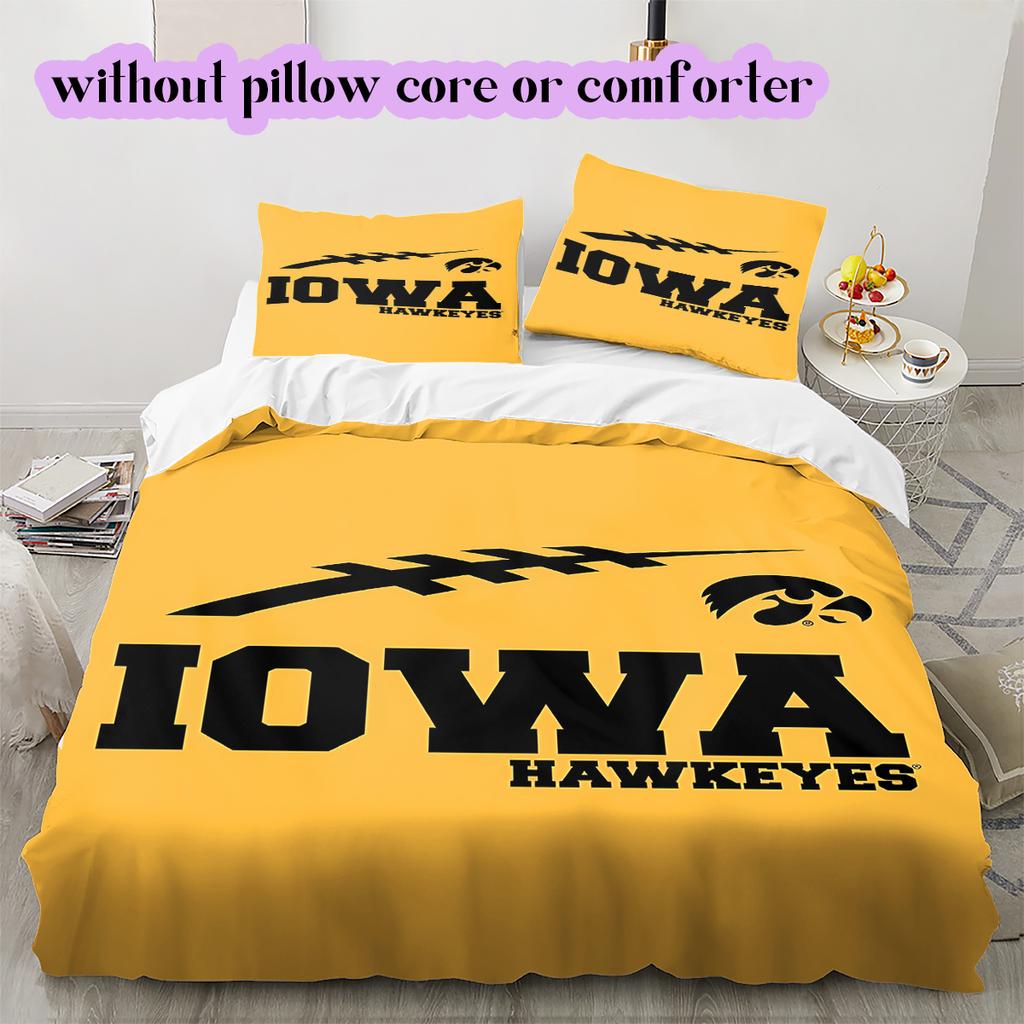 Rugby logoPattern Bedding Quilt Set Quilt Cover Pillowcase Home Decoration Birthday Gift (1 * duvet cover + 2 * pillowcase, without core)